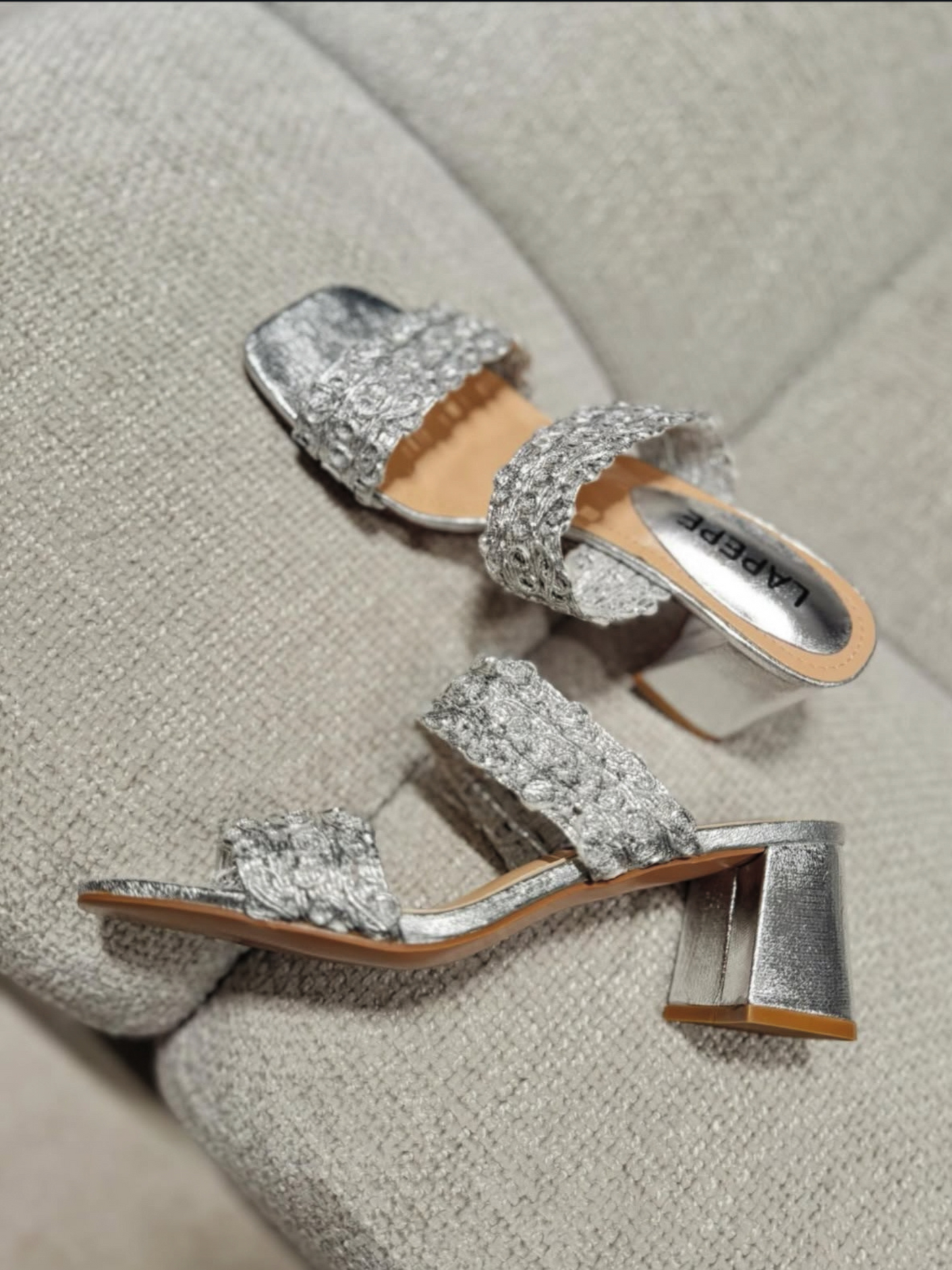 Sandali Francesca Silver