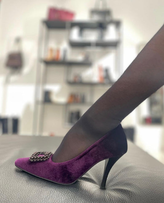 Décolleté Ovyè Prugna