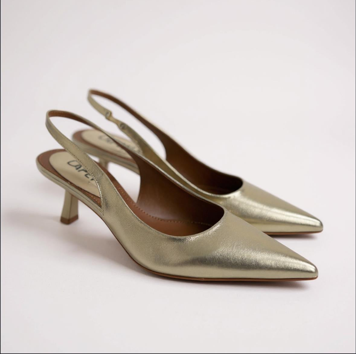 Slingback Ortensia Gold