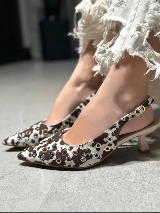 Slingback Carolina Maculato