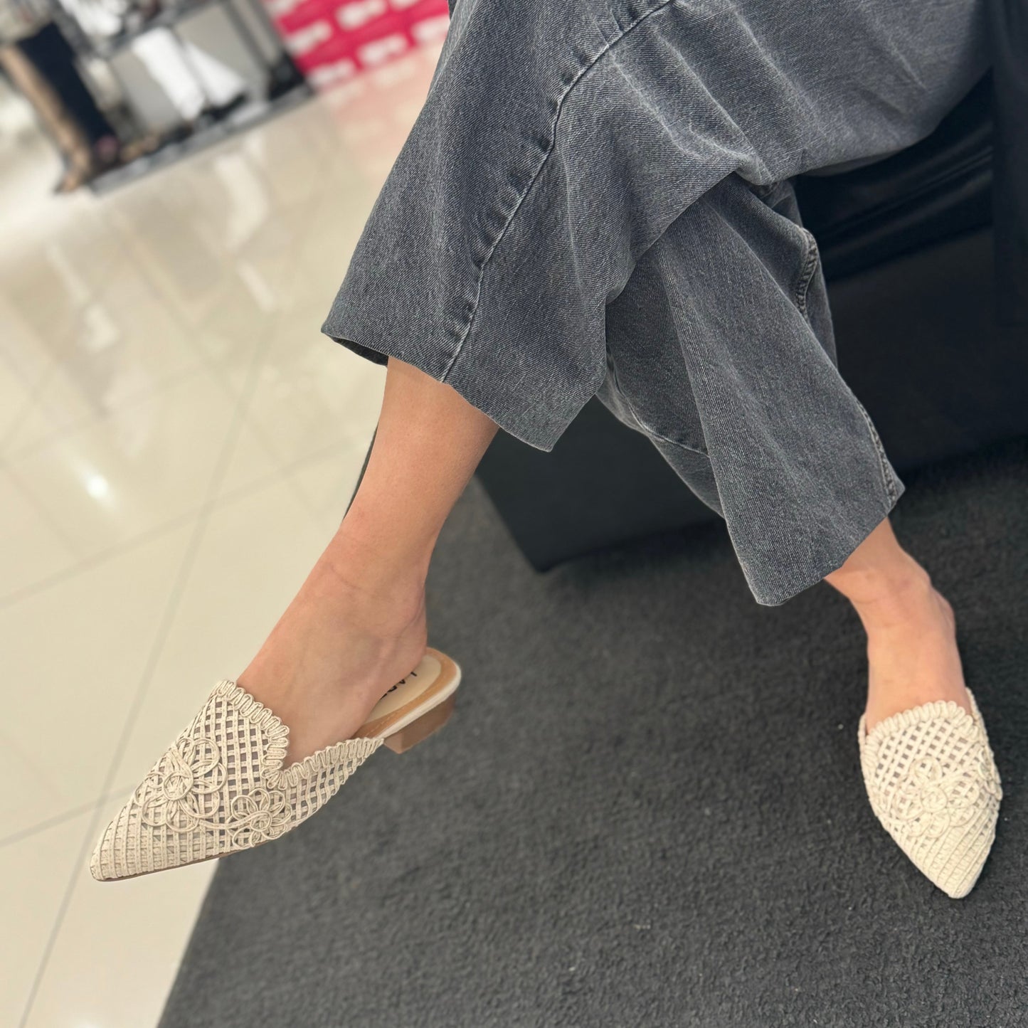 Slipper Beatrice Beige