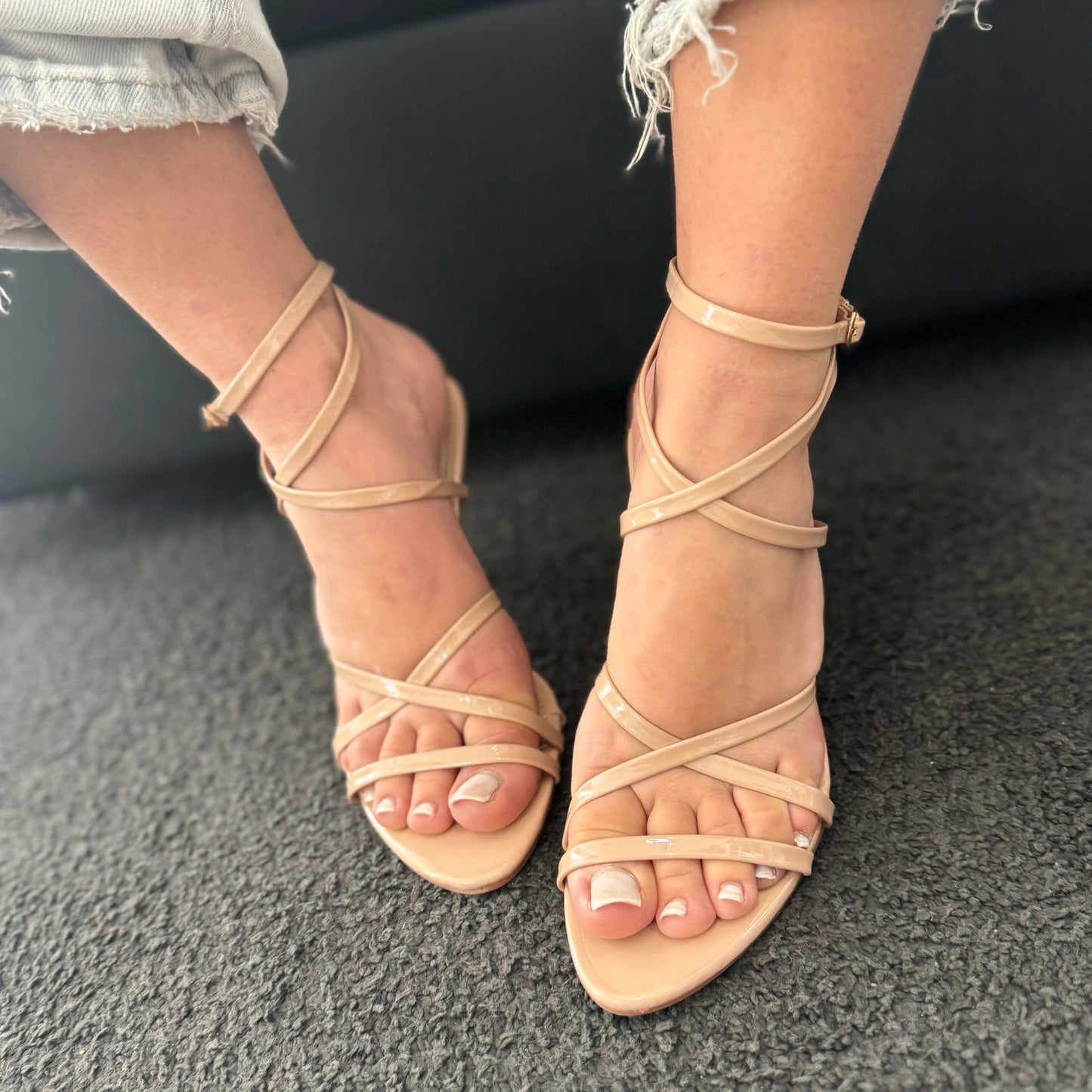 Sandali Allegra Beige