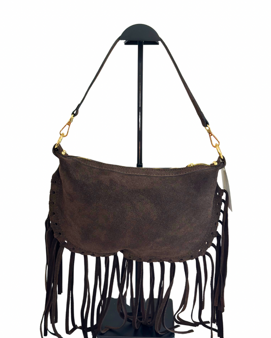 Borsa Laura in Vero Camoscio Brown