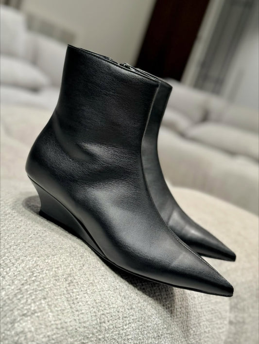 Stivaletto Anami Vera Pelle Black