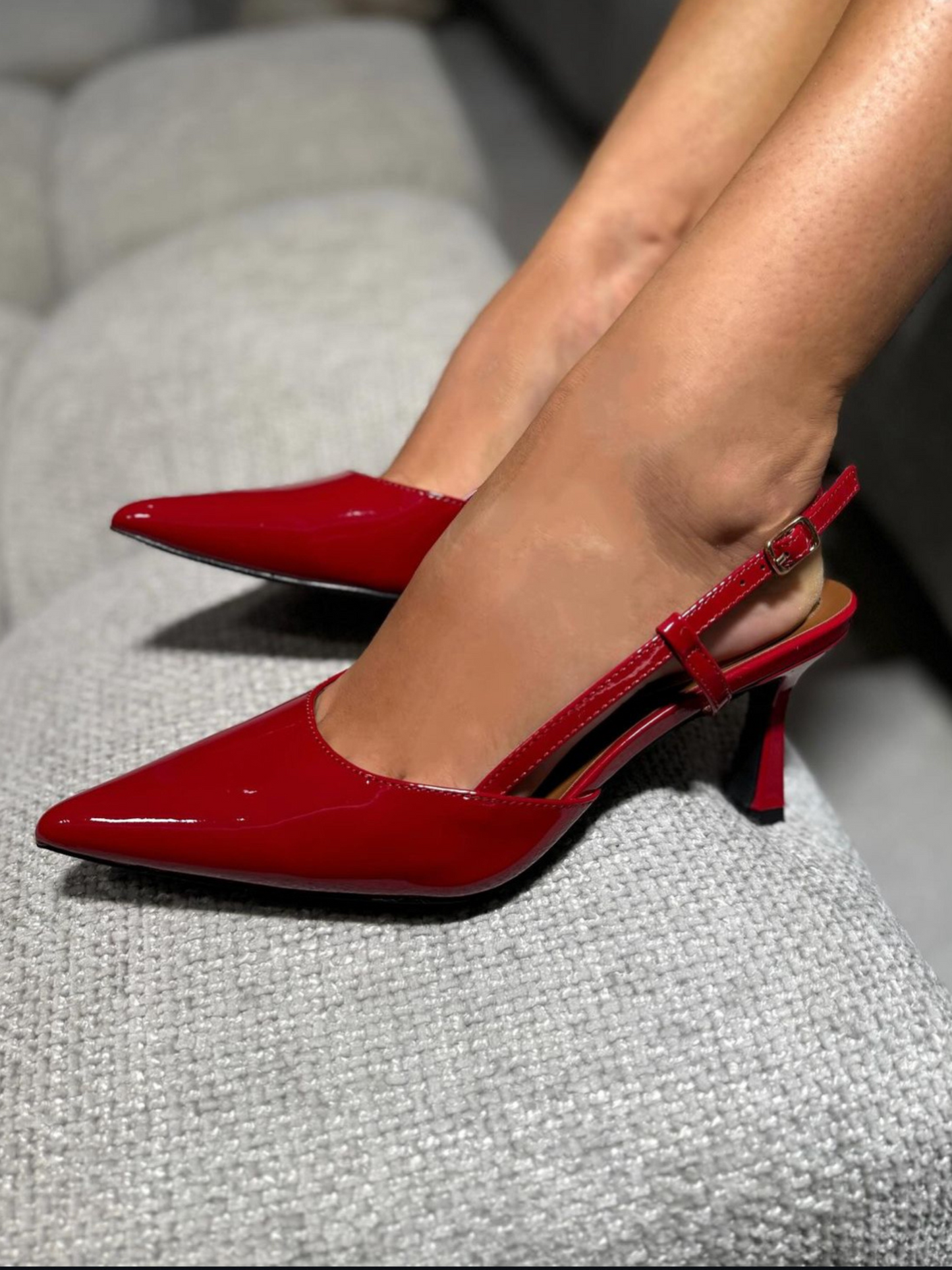 Slingback Agata Bordeaux