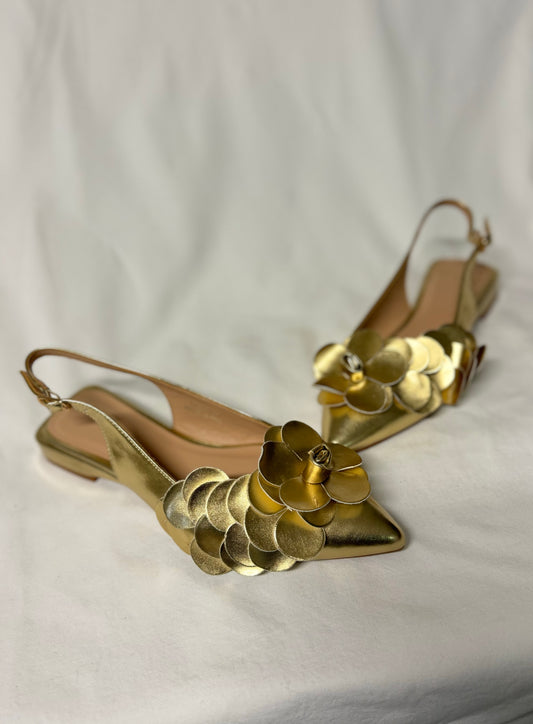 Ballerina con Fiore Oro