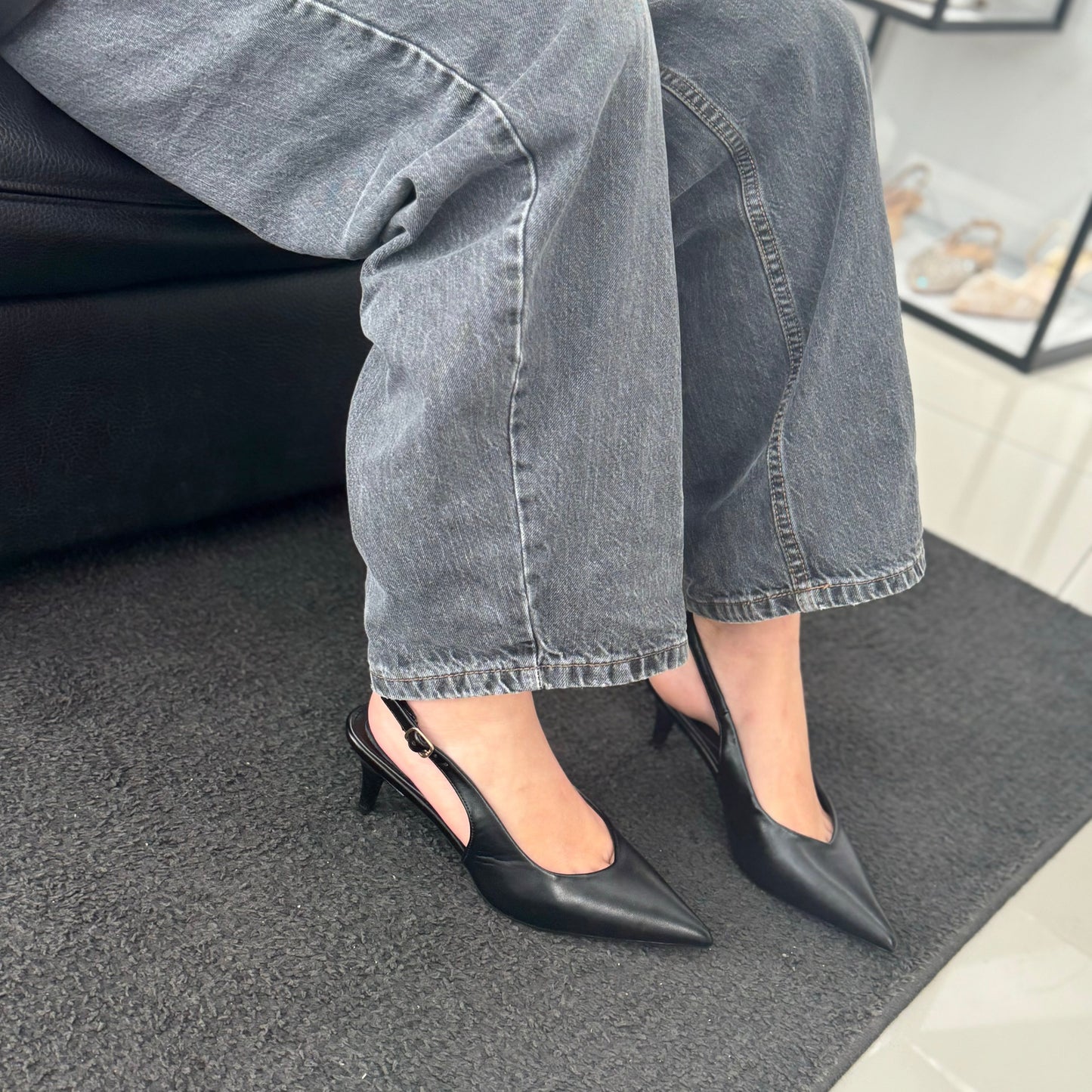 Slingback Ariel Black