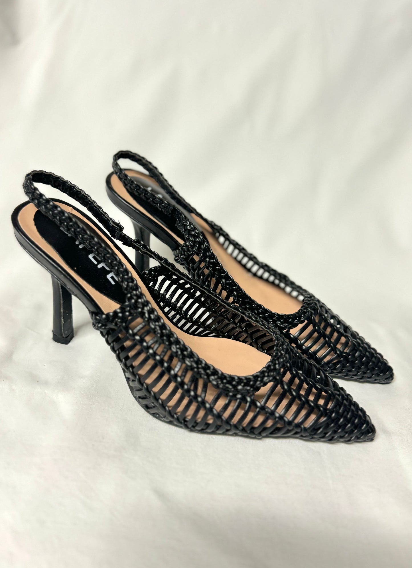 Slingback Nera Retinata