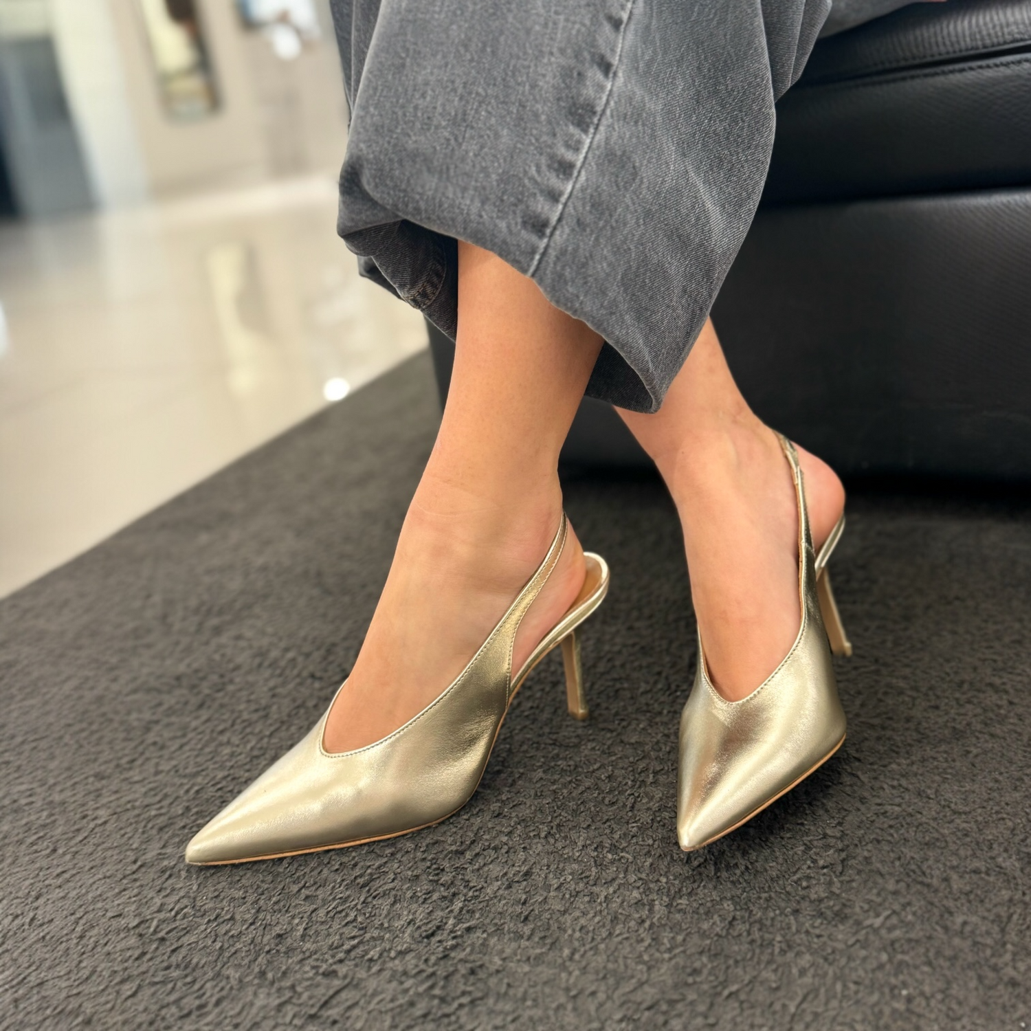 Décolleté e slingback