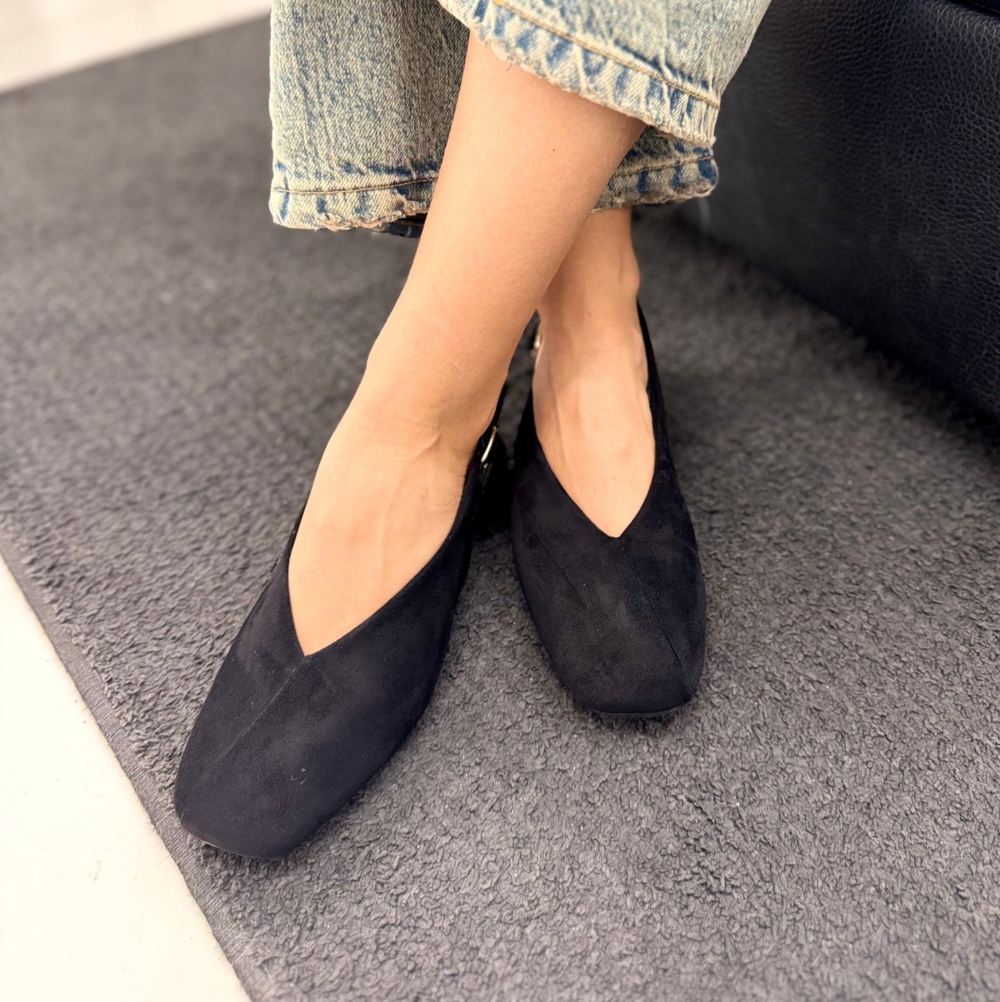 Slingback Amina Black