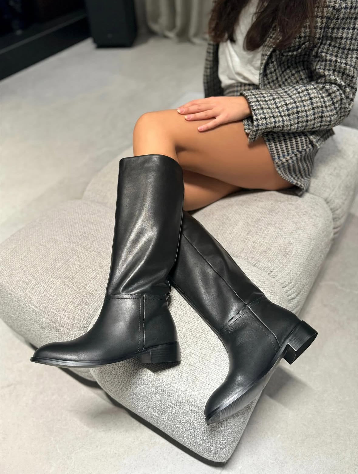 Stivale Nora NewYork Vera Pelle Black