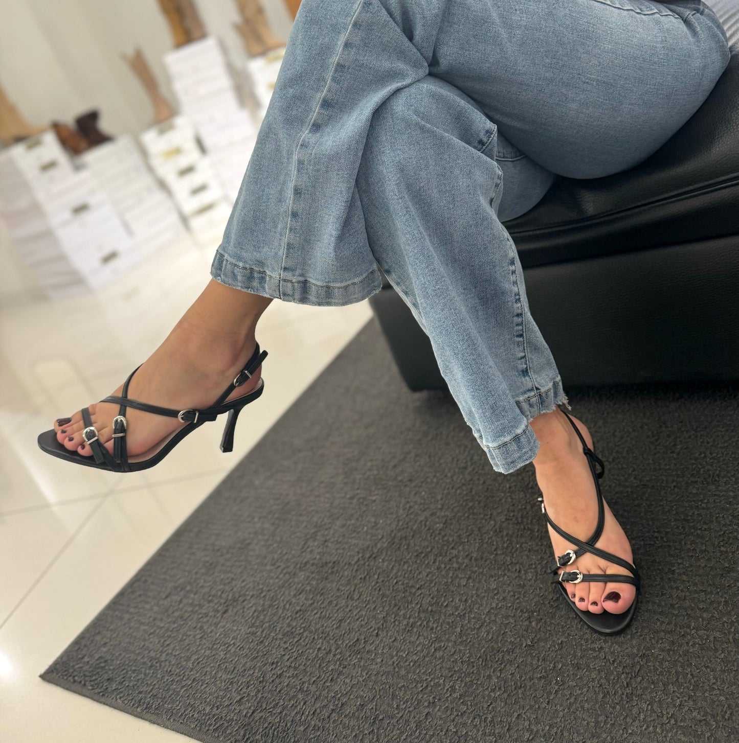 Sandali Ibiza Black
