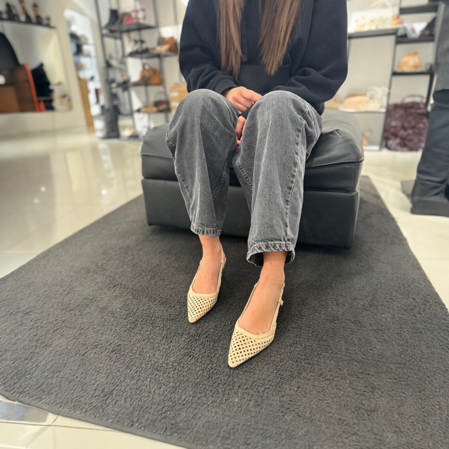 Slingback Susy Nude