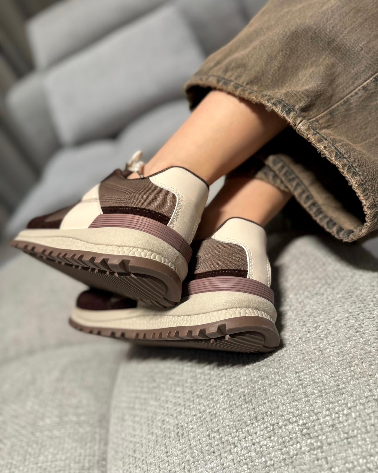 Sneakers Lara Moro-Beige