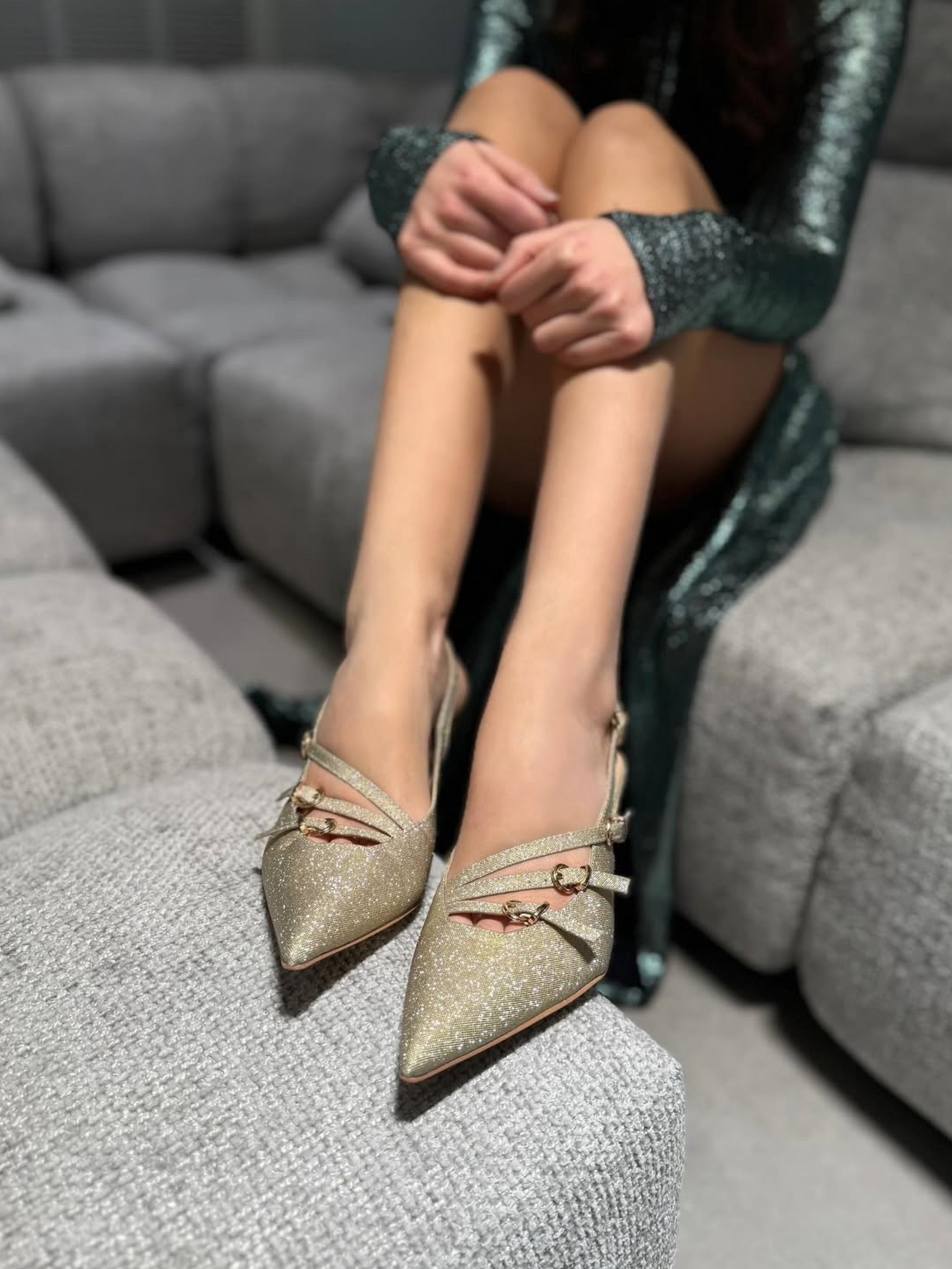 Decolletè Ranya Gold