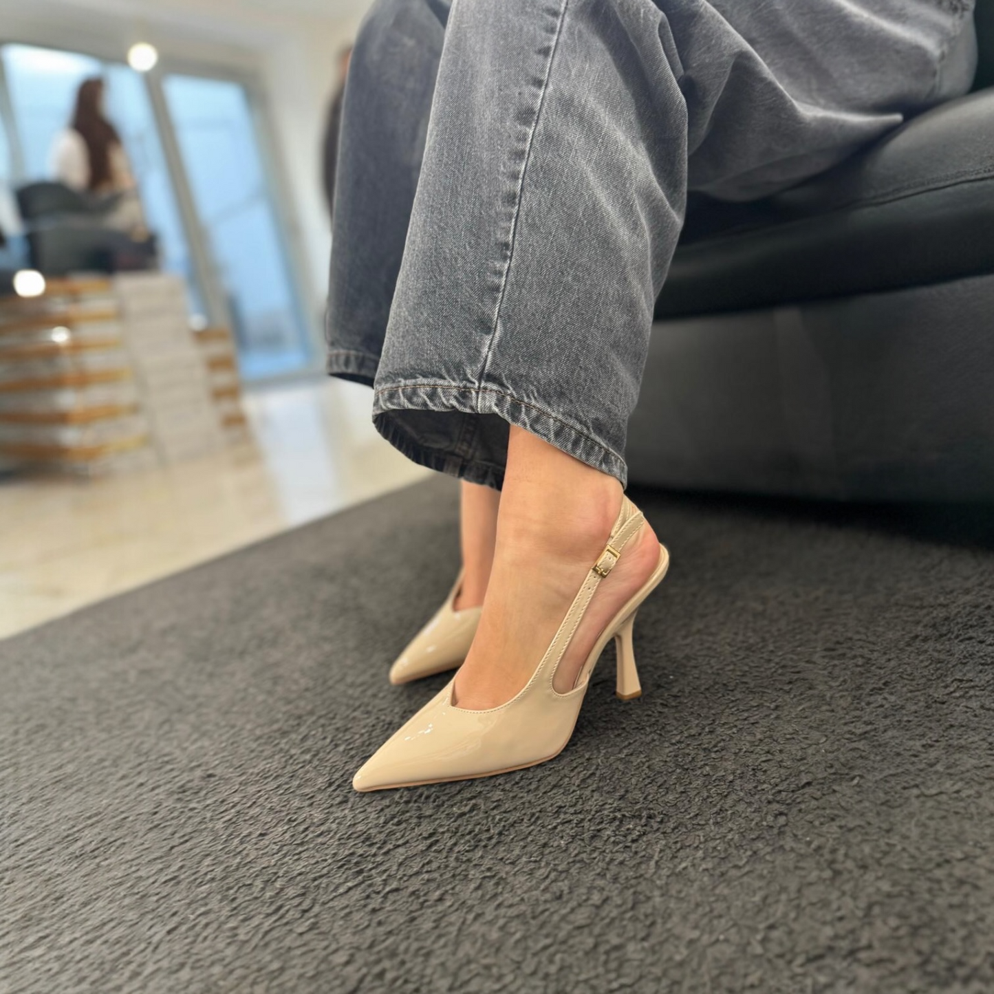 Slingback Verbena Panna