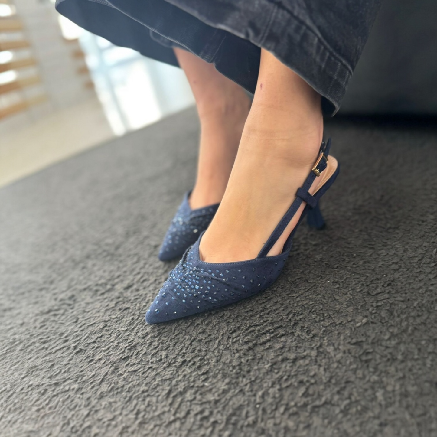 Slingback Soria Blue