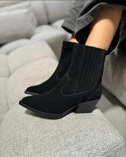 Stivaletto Cristel Camoscio Black