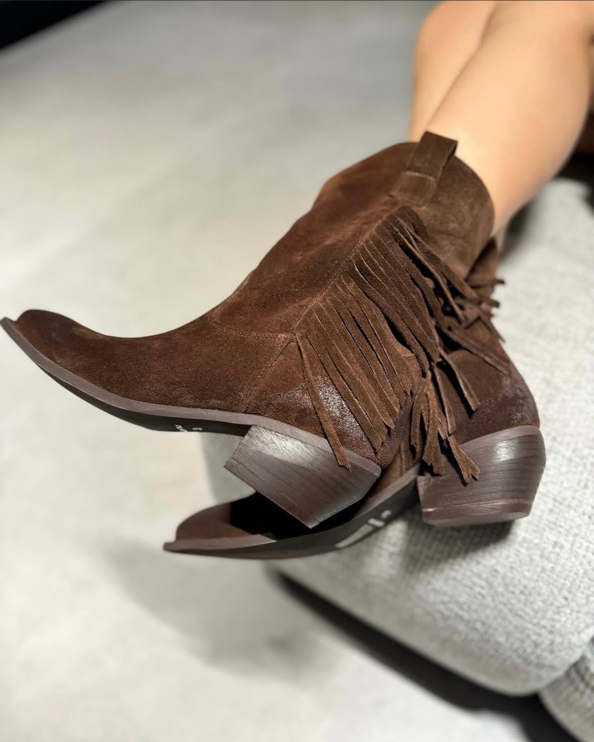 Stivaletto Ovyè Camoscio Testa di Moro