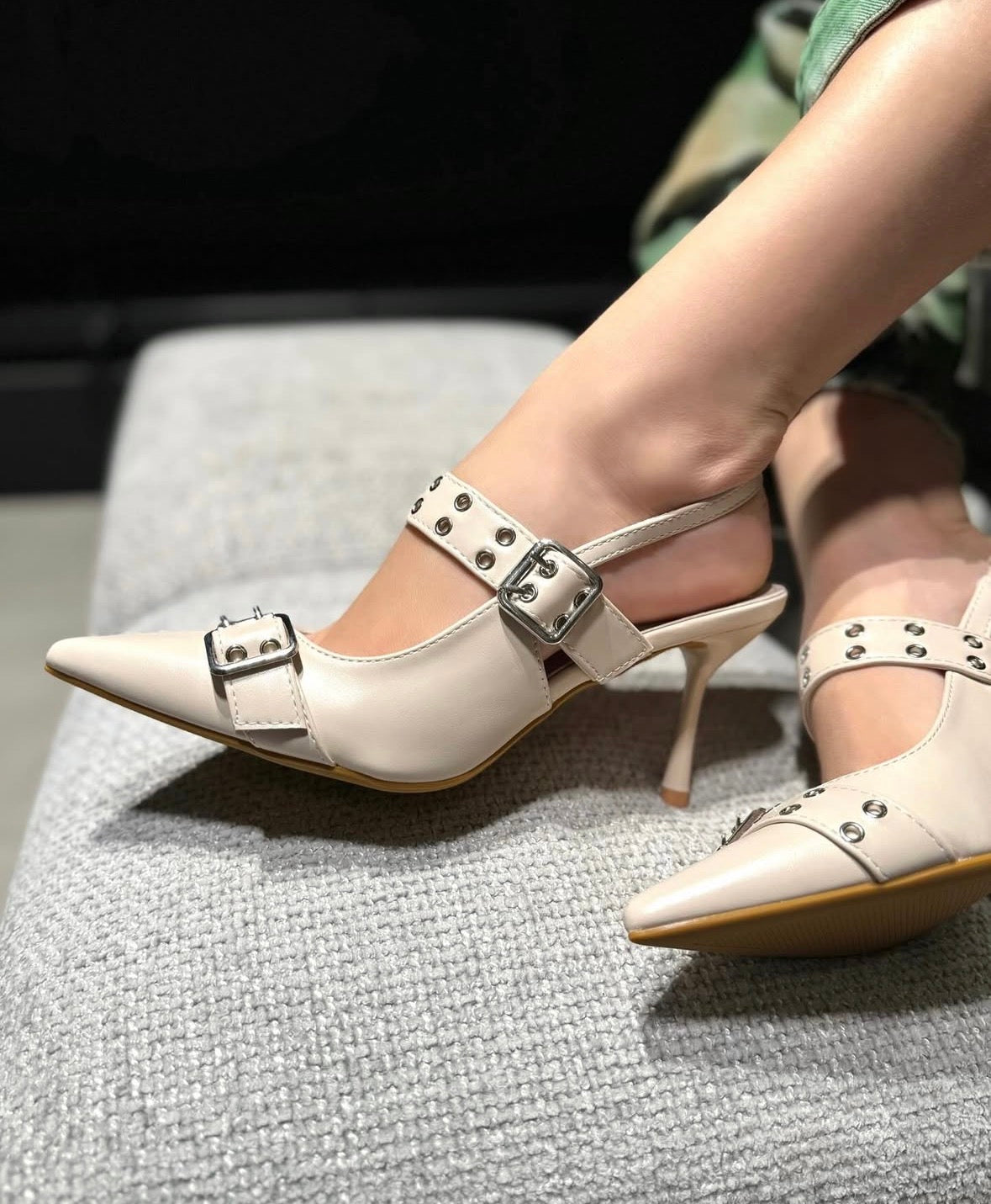 Slingback Q258 Panna