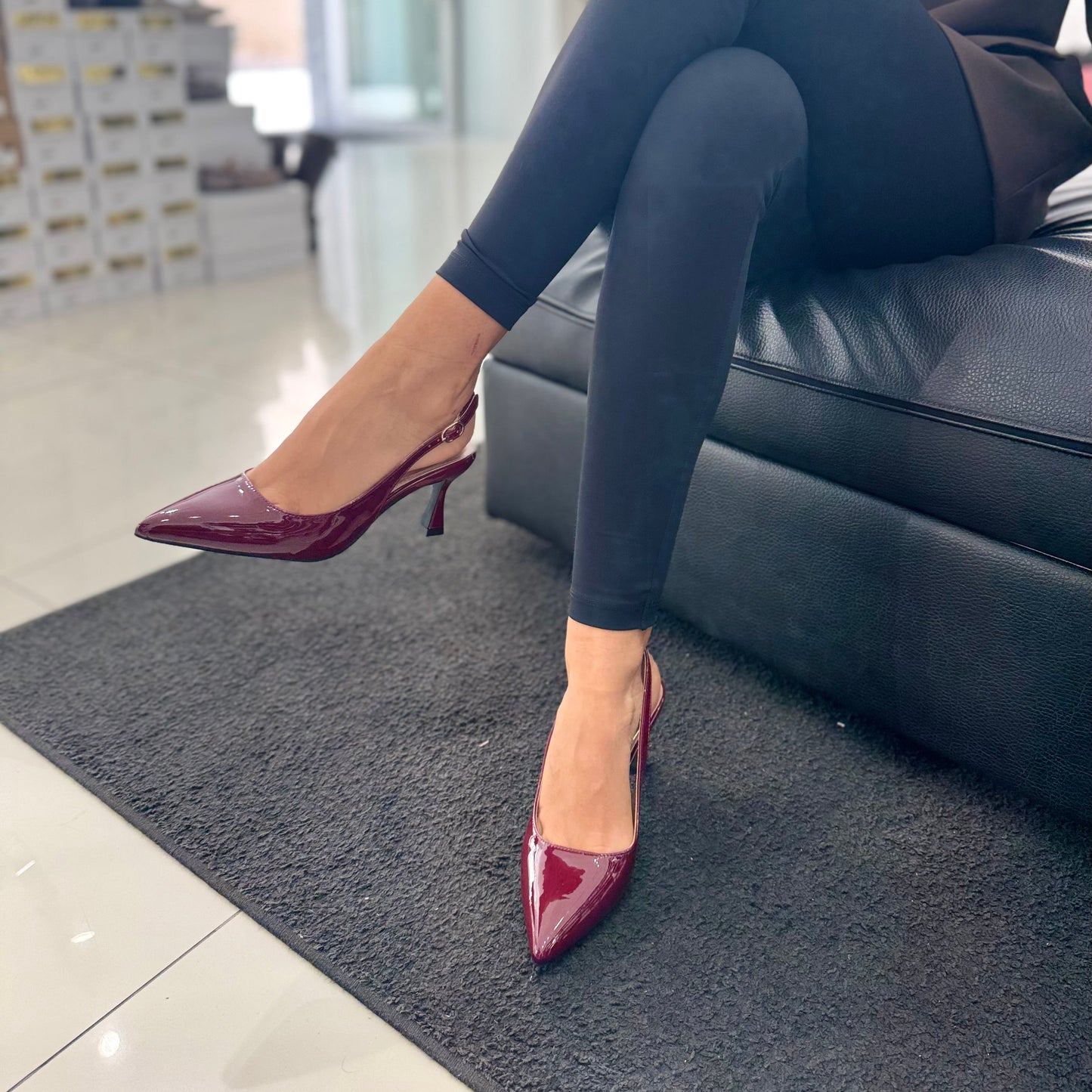 Slingback Wanda Wine
