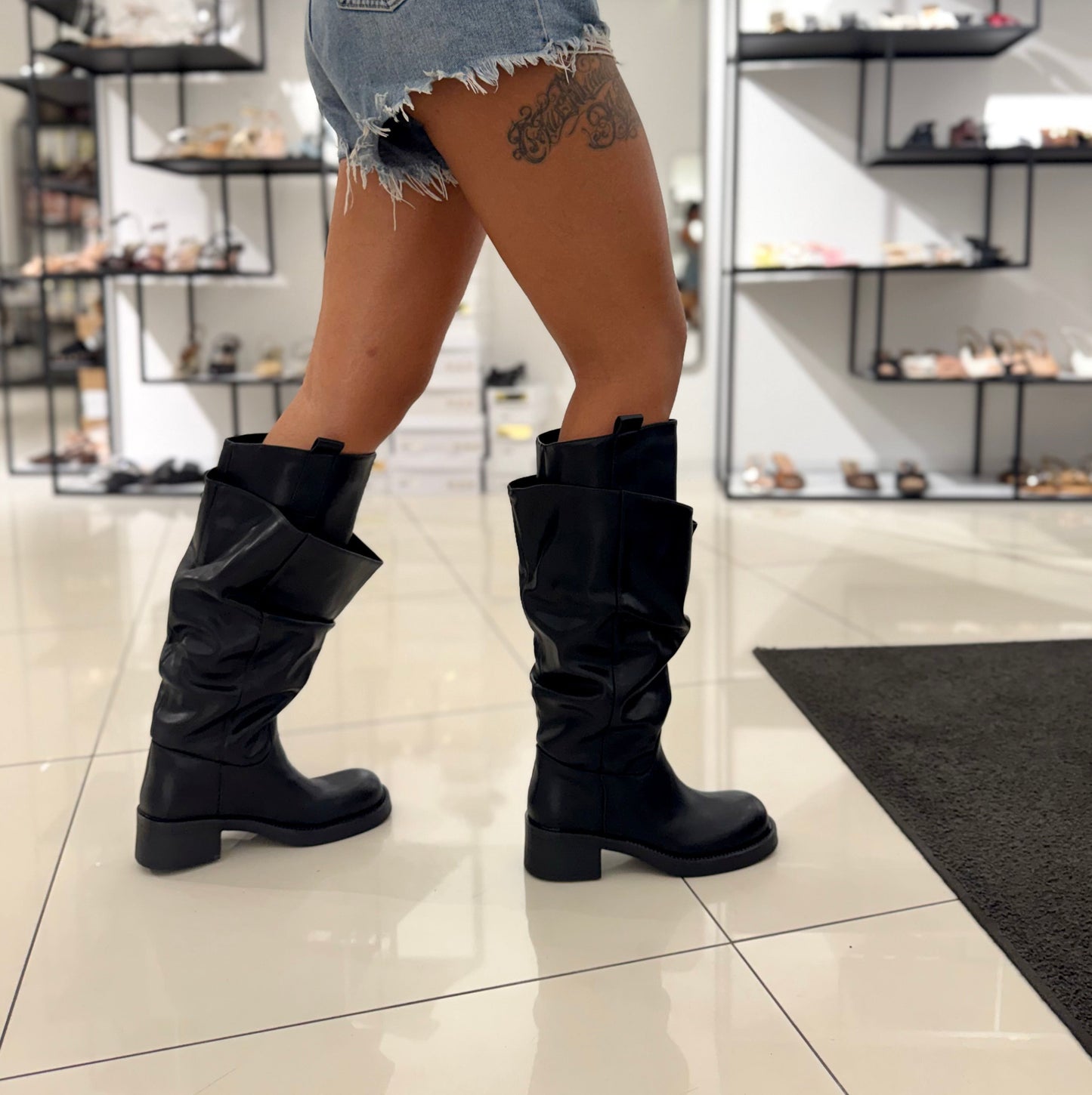 Biker Lucilla Black