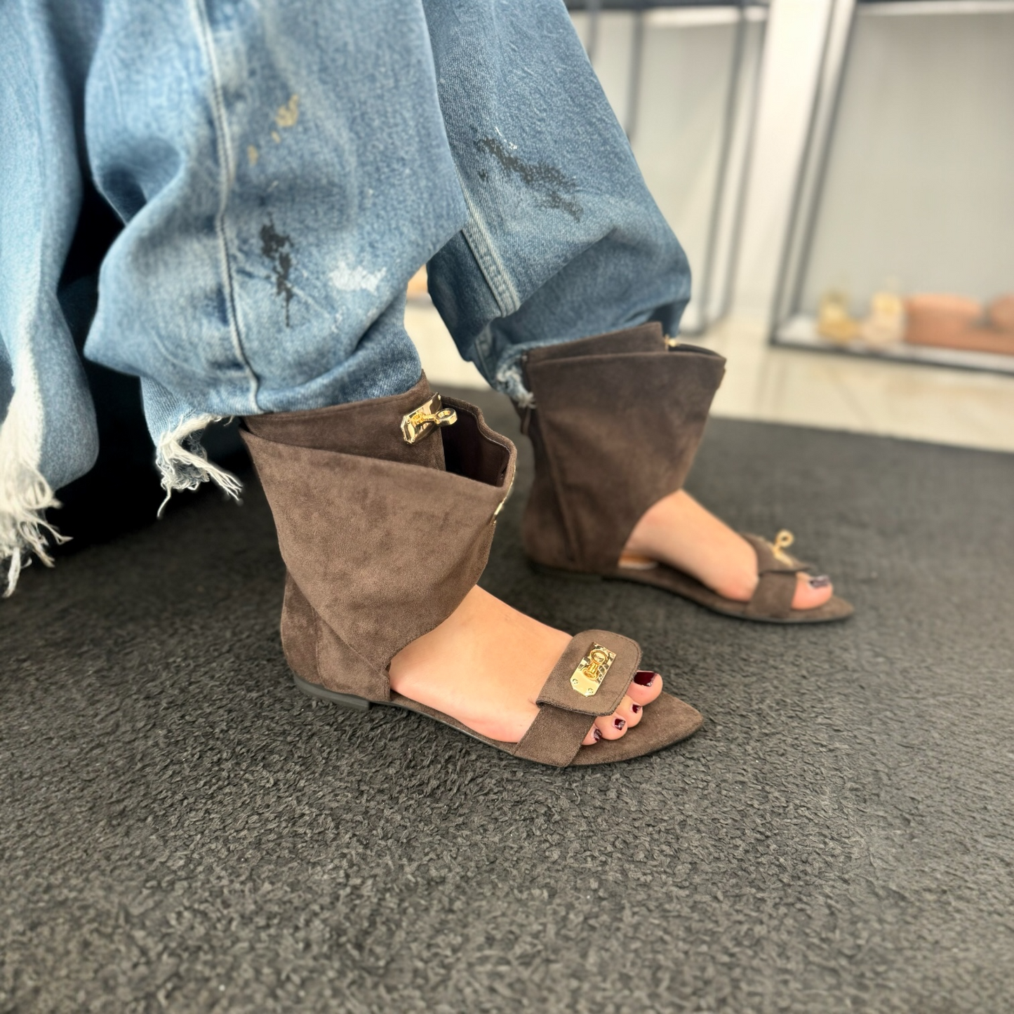 Sandali Firenze Brown