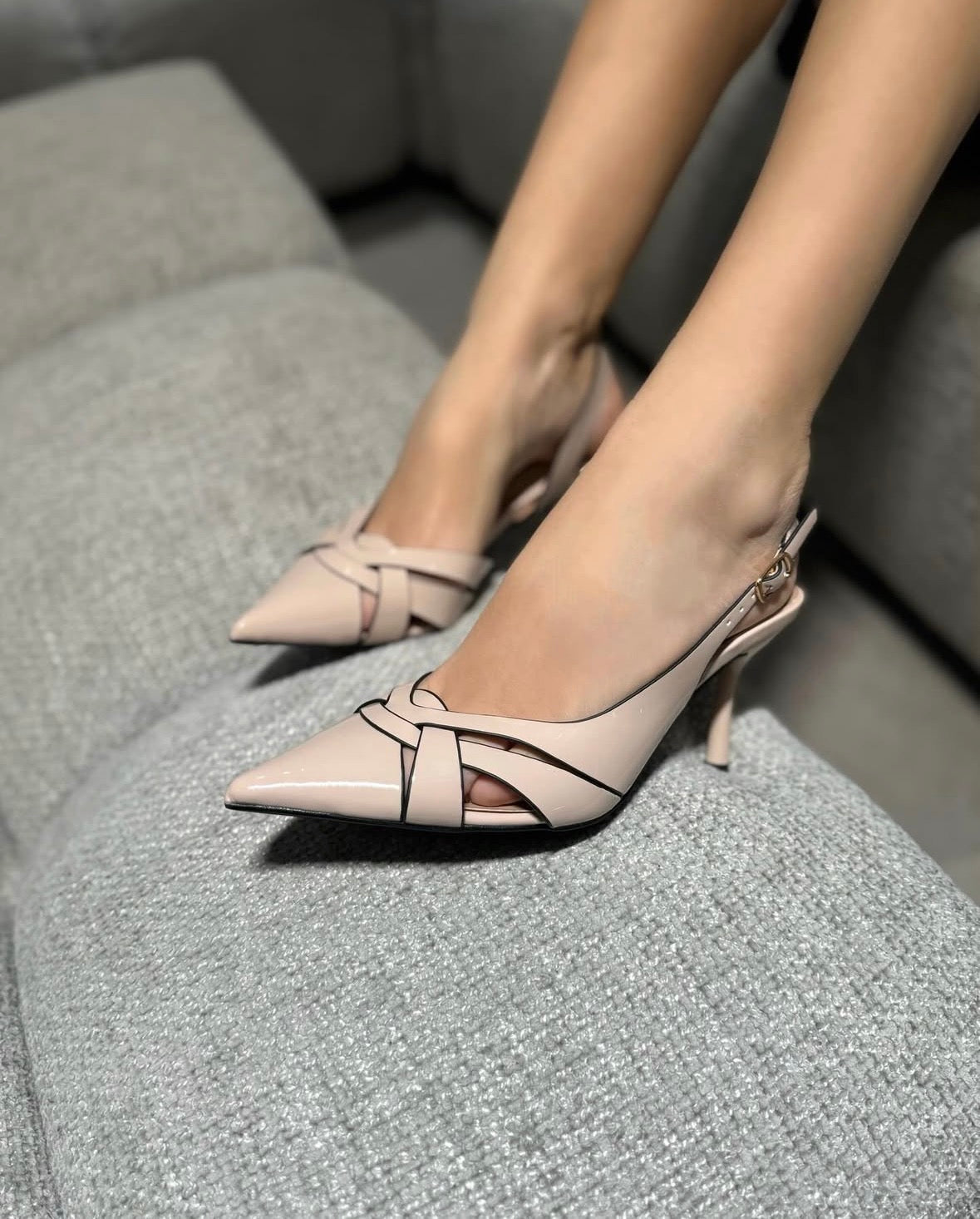 Slingback Savana Beige