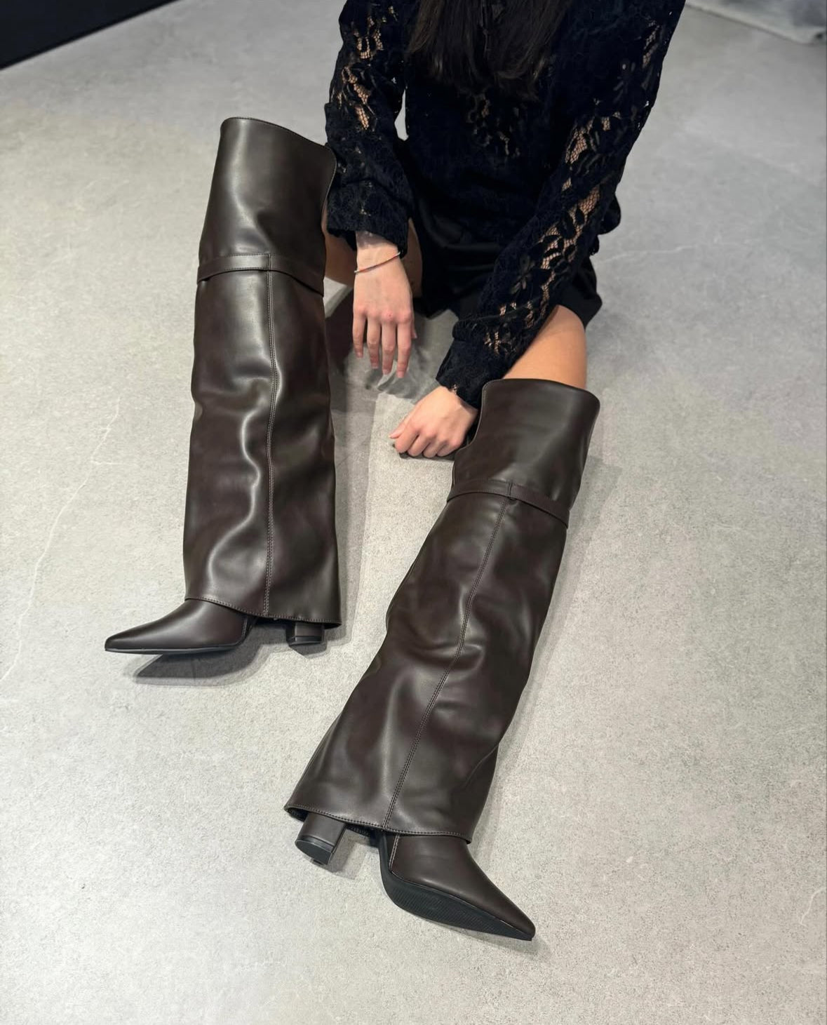 Stivale Genesia Testa Di Moro