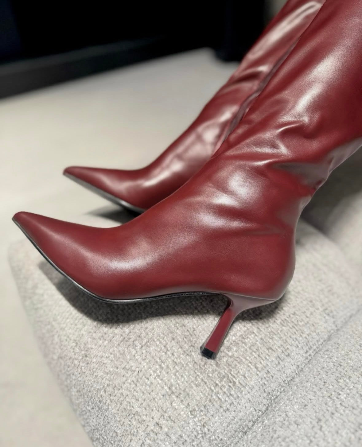 Stivale Conny Bordeaux