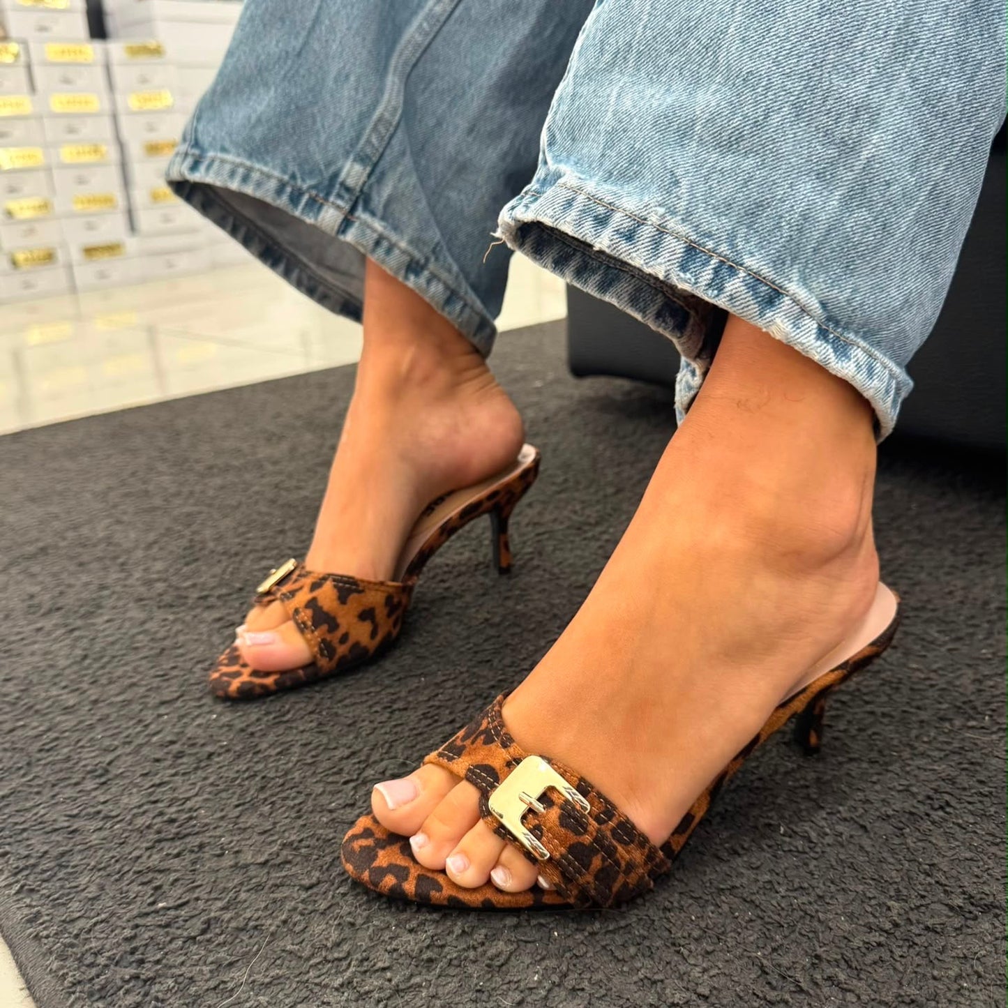 Sandali Altea Leopard