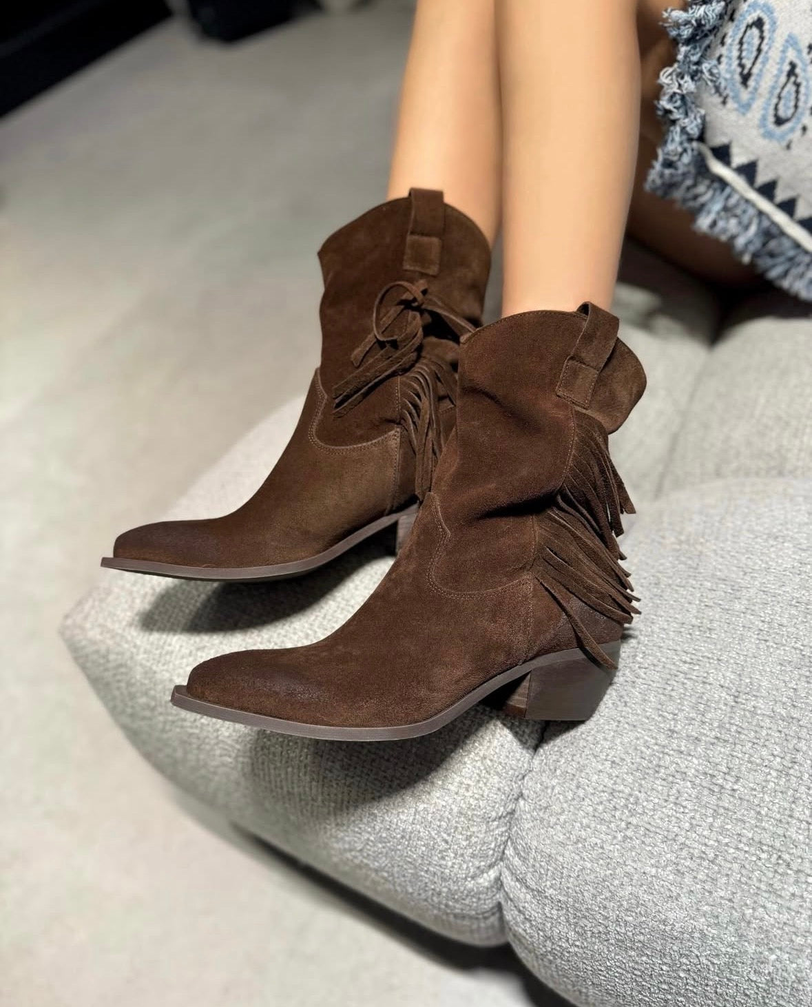 Stivaletto Ovyè Camoscio Testa di Moro