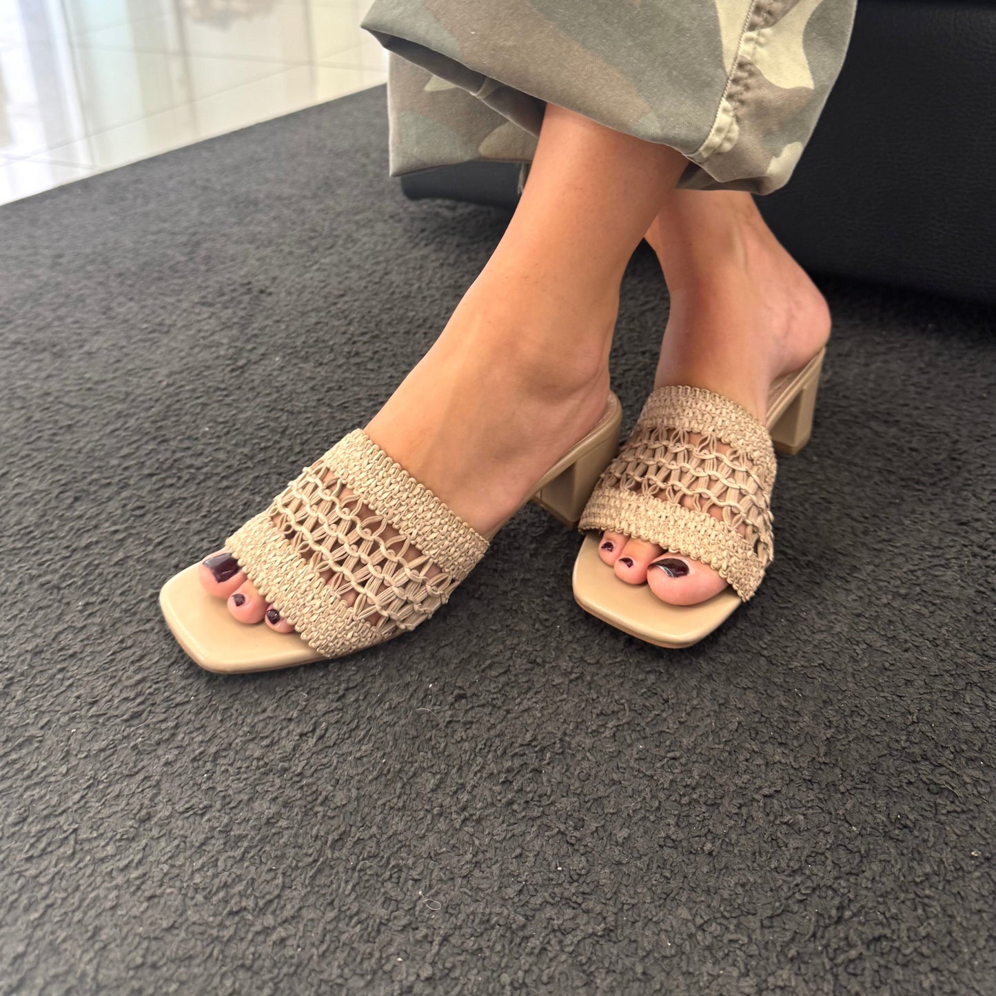 Sandali Dafne Khaki