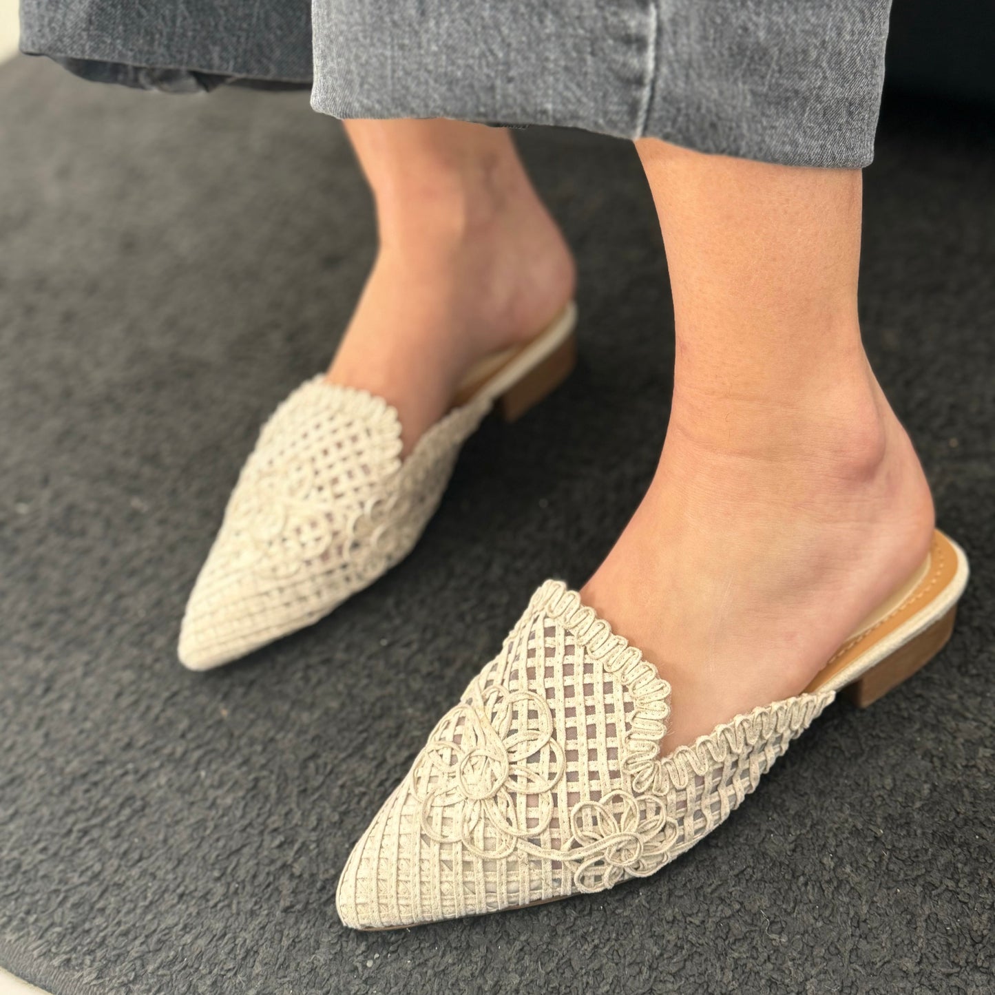 Slipper Beatrice Beige