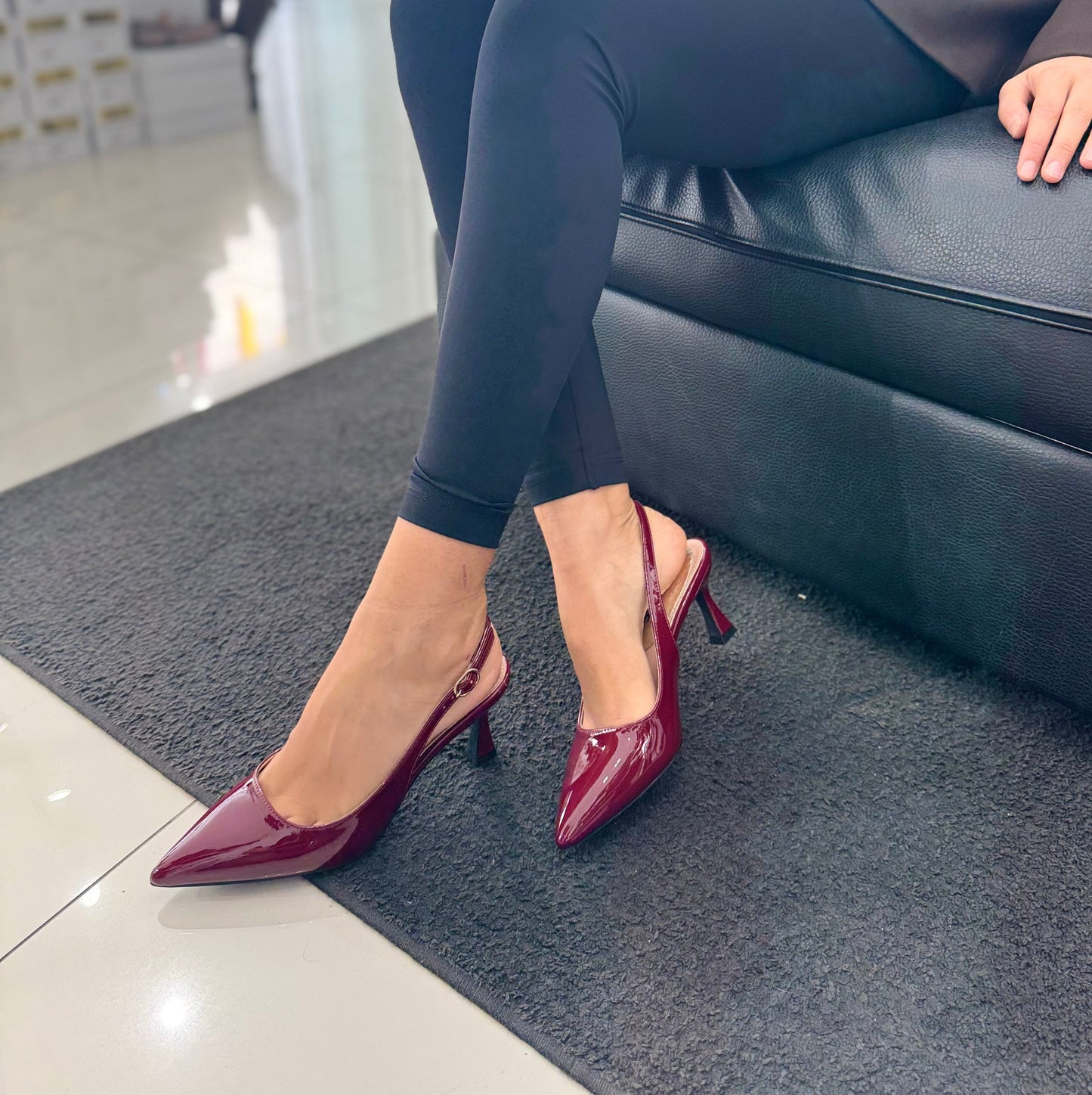 Slingback Wanda Wine