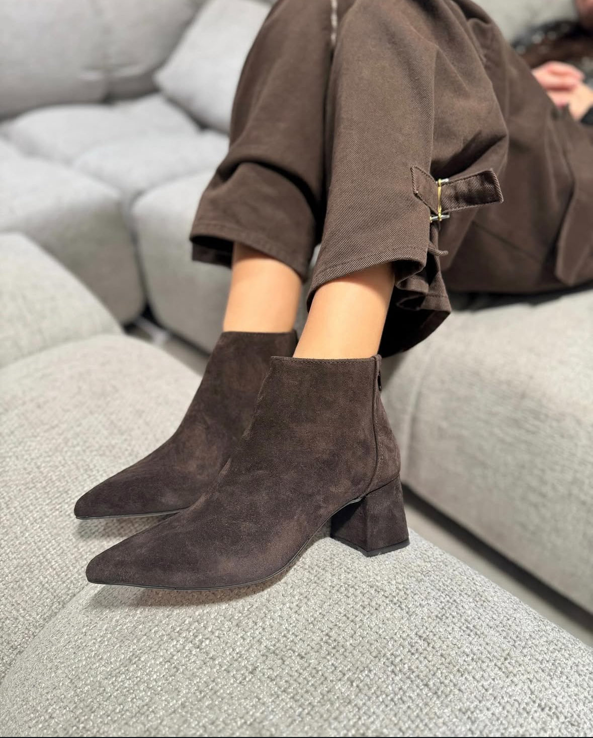 Stivaletto Lia Diva Vero Camoscio TDM