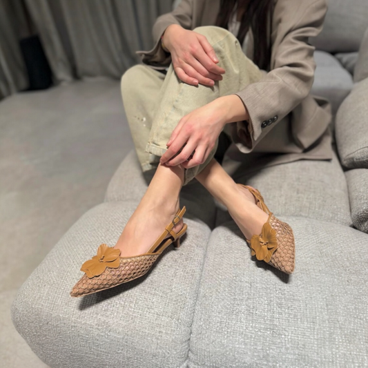 Slingback Patty Brown