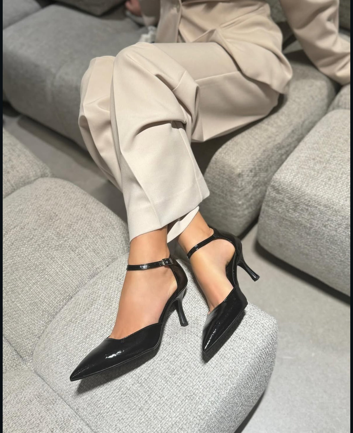 Decolletè Lucrezia D'Altavilla Naplak Nero