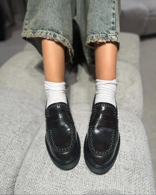 Mocassino Ovyè Nappa Nero