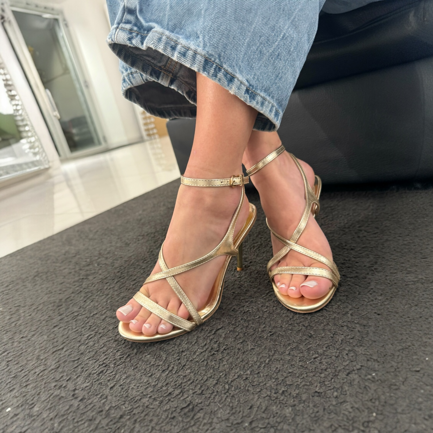Sandali Alizèe Gold