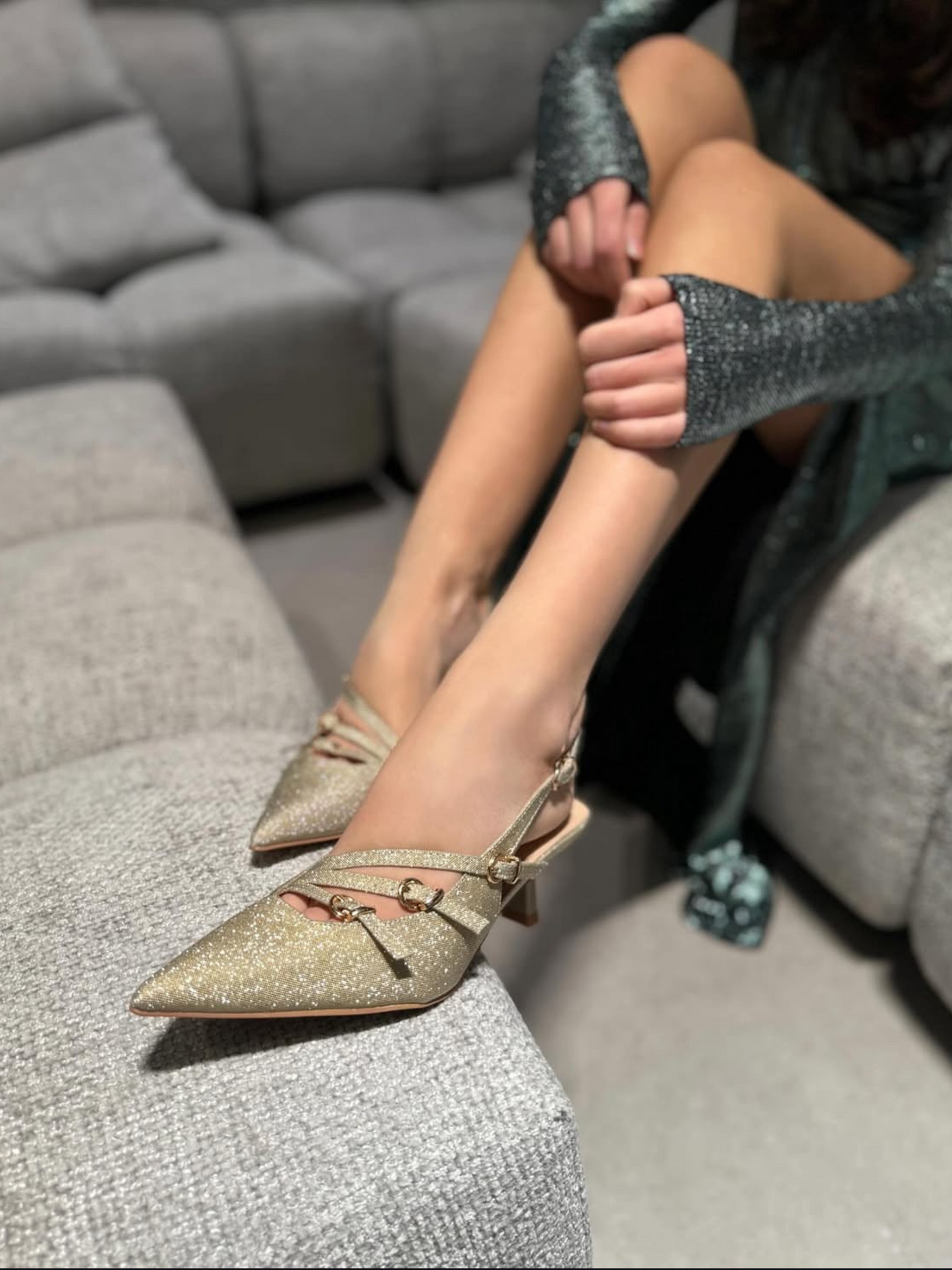 Decolletè Ranya Gold