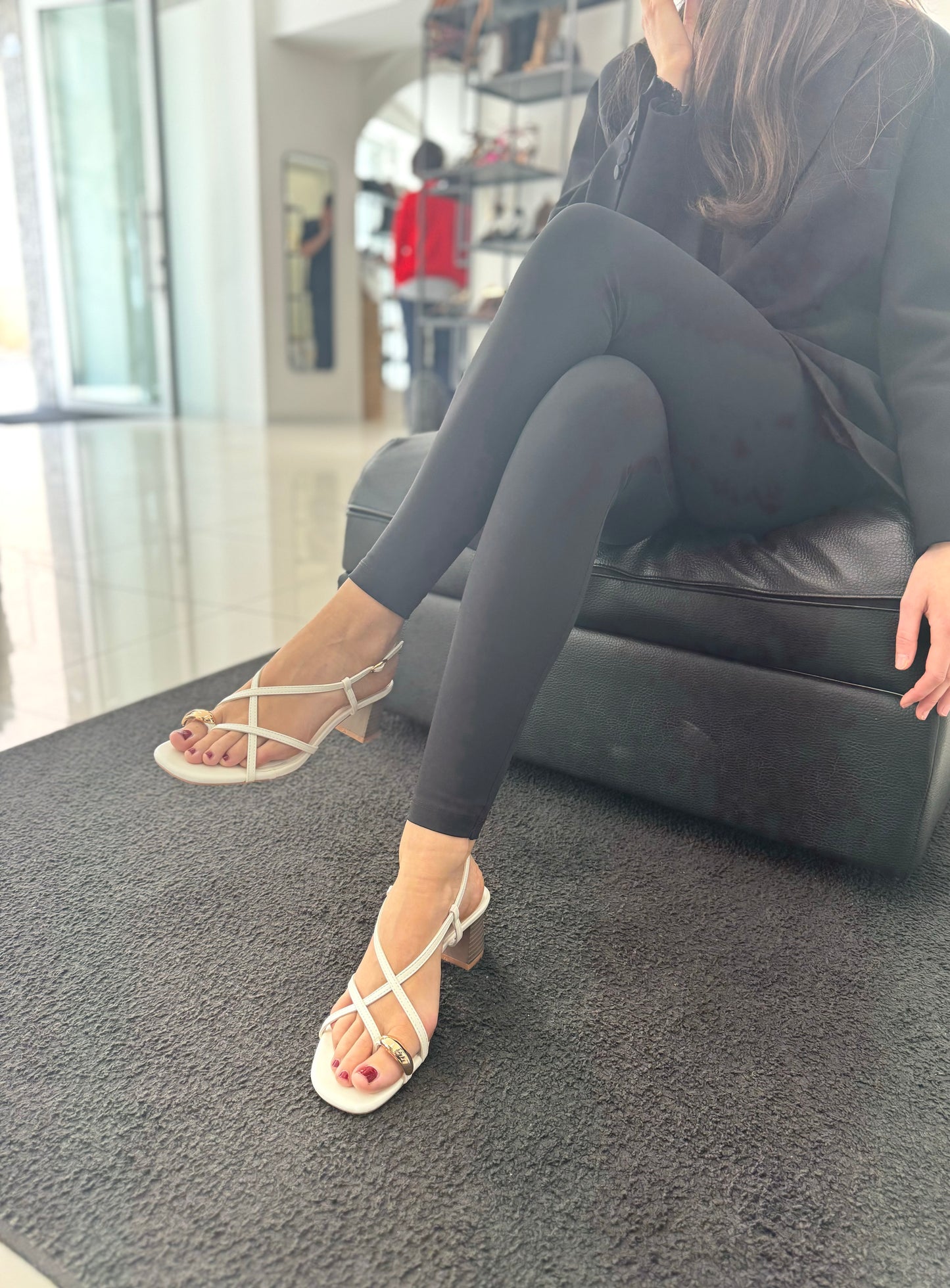 Sandali Melbourne White