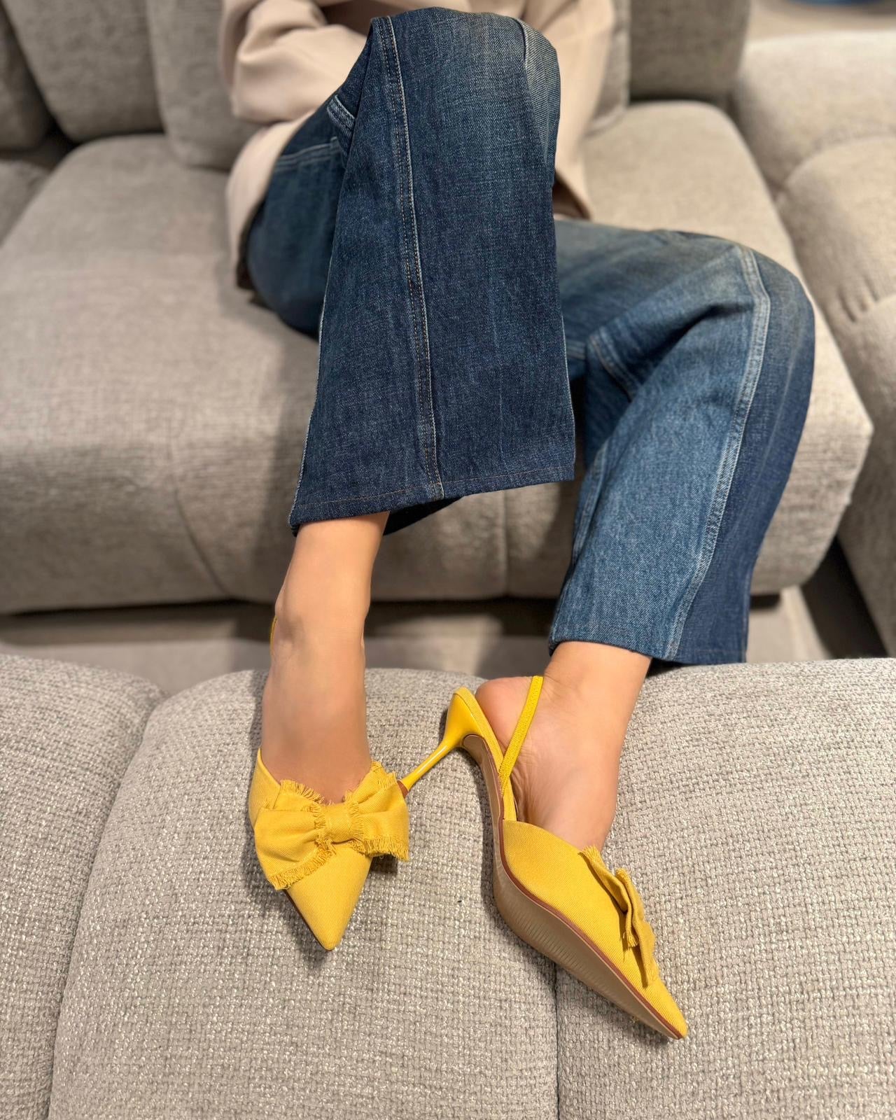 Slingback Adriana Yellow