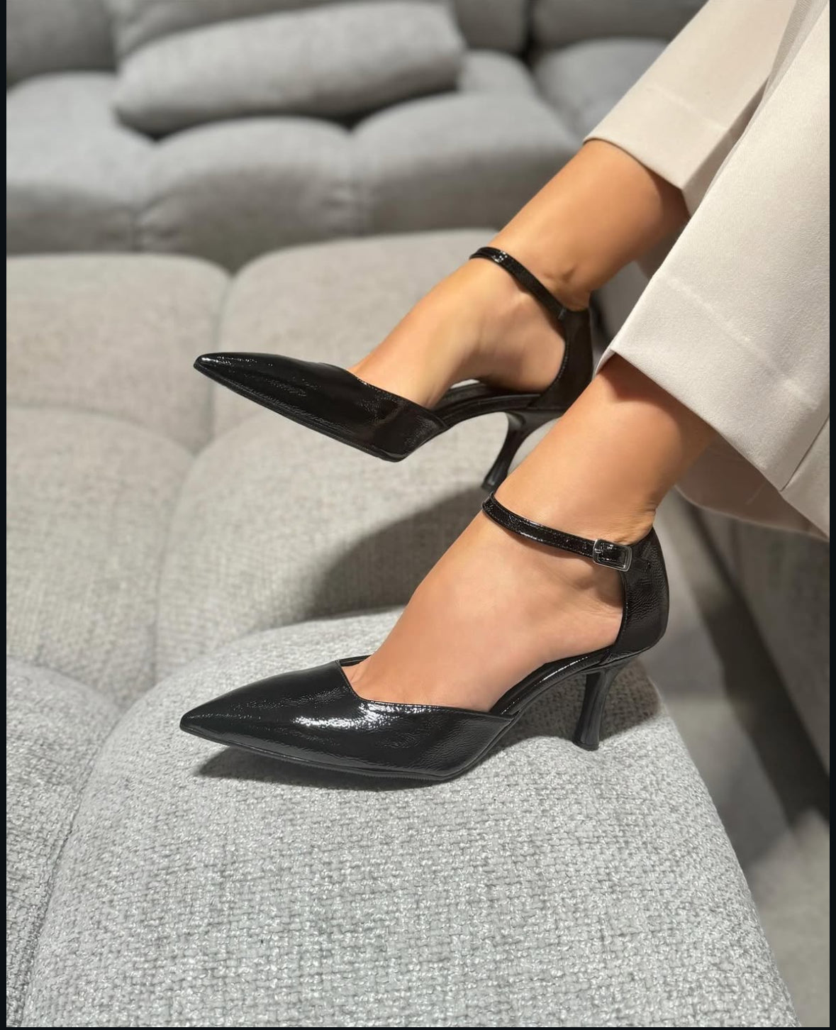 Decolletè Lucrezia D'Altavilla Naplak Nero