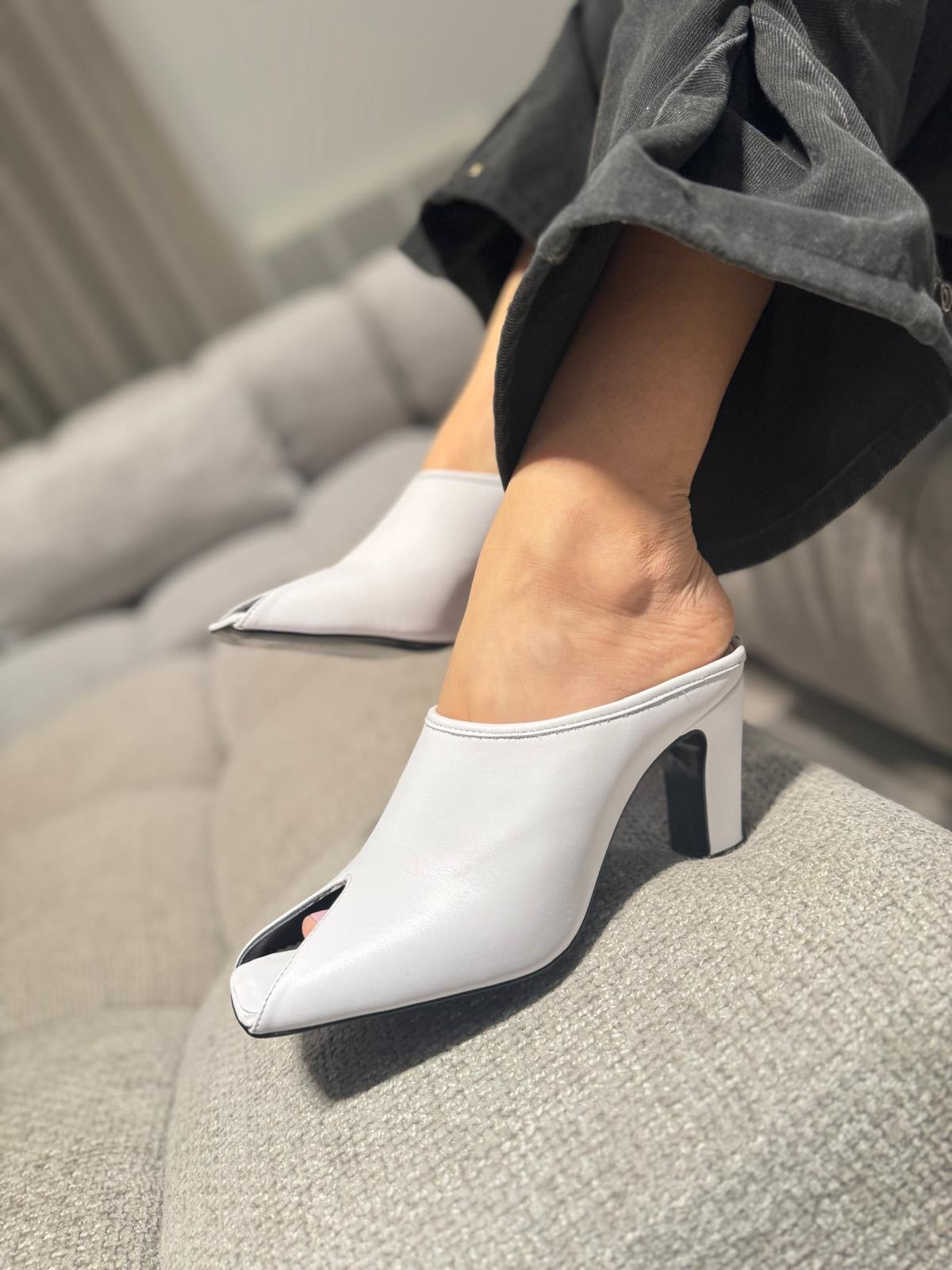 Sabot Pixy Nappa OffWhite