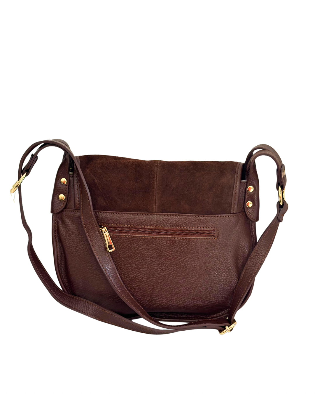 Borsa Isolde Brown Vero Camoscio