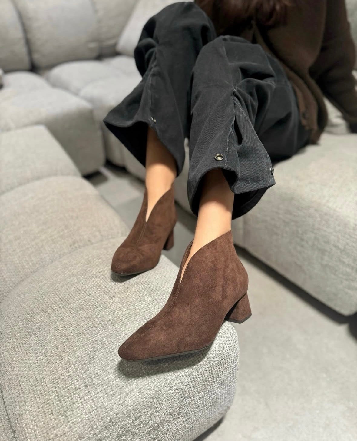 Stivaletto Sandra Camoscio TDM