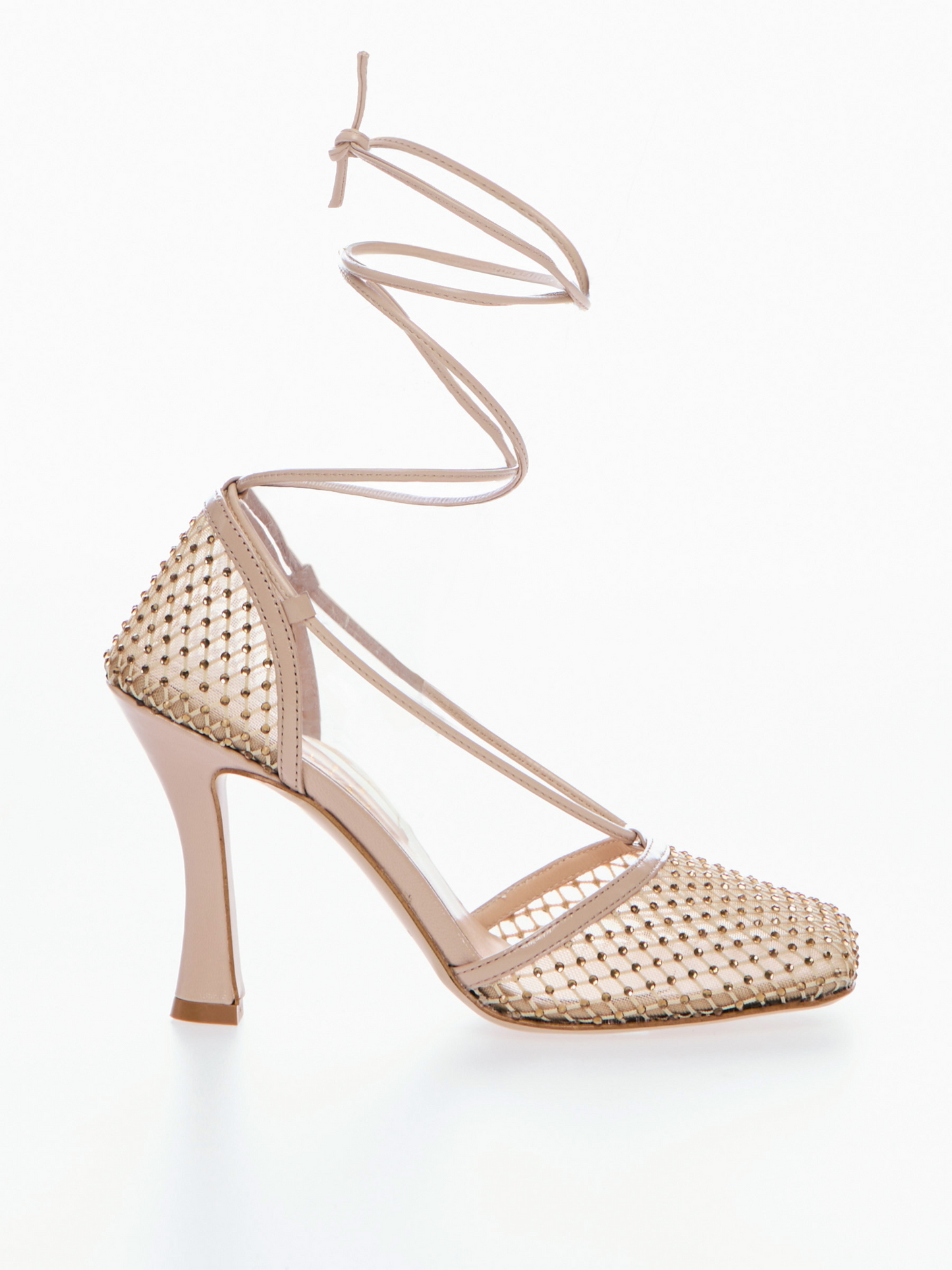 Sandali Ovyè Rete Strass Mekong Nude