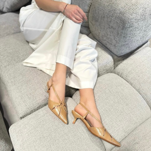 Slingback Aurora Khaki