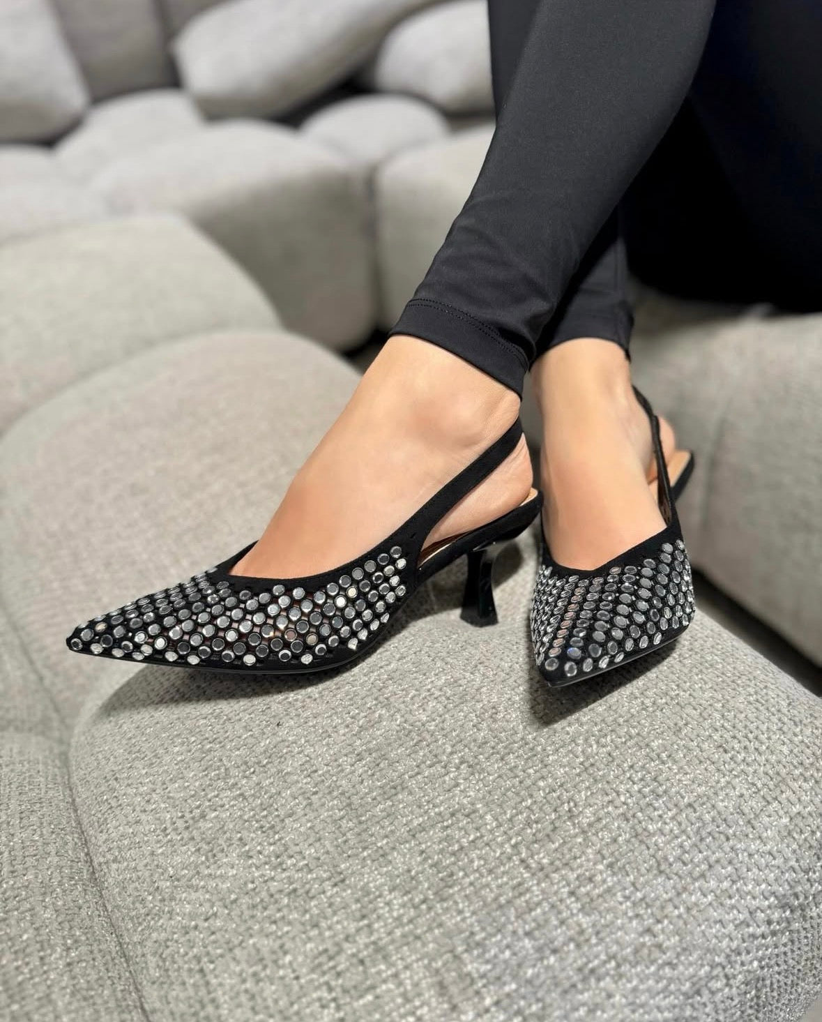 Slingback Martina Black